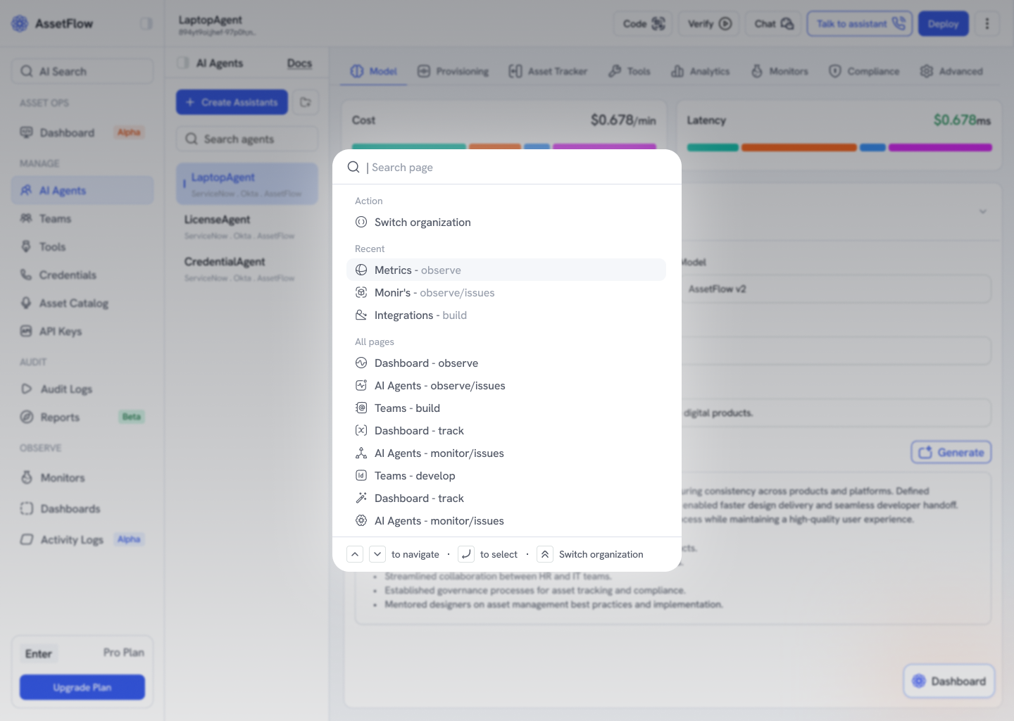 AI Search — “Finding anything means opening five tabs.”