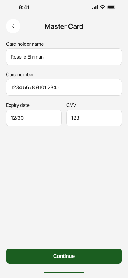 Mobile screen