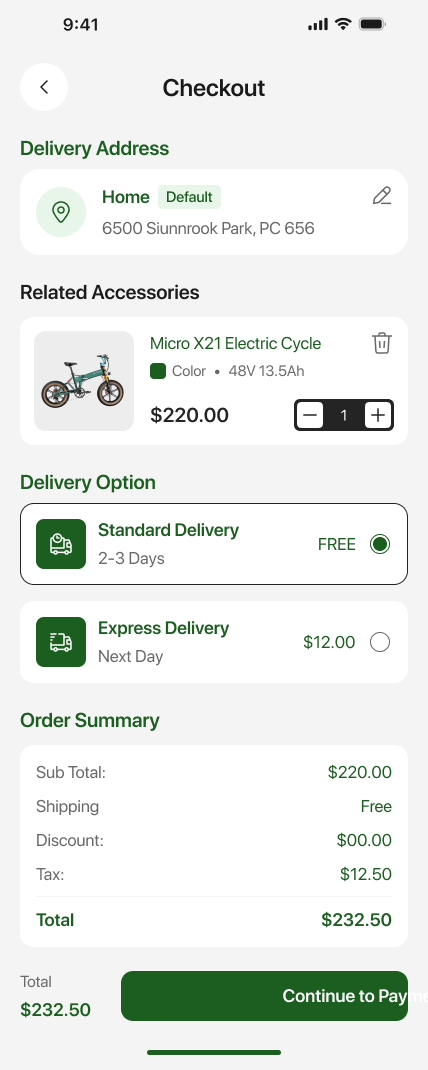 Mobile screen