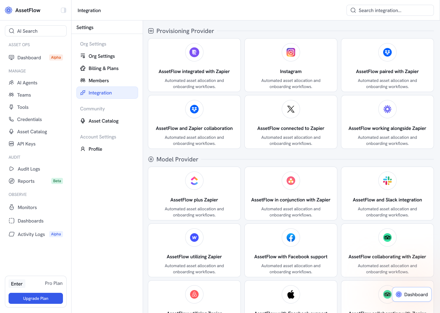 Integrations — “Nothing talks to anything.”